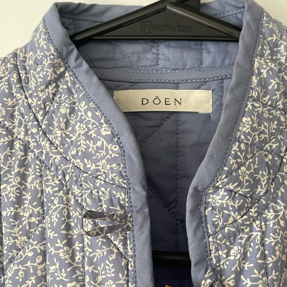 Doen Jackets & Coats Doen Quilted Parker Jacket Poshmark